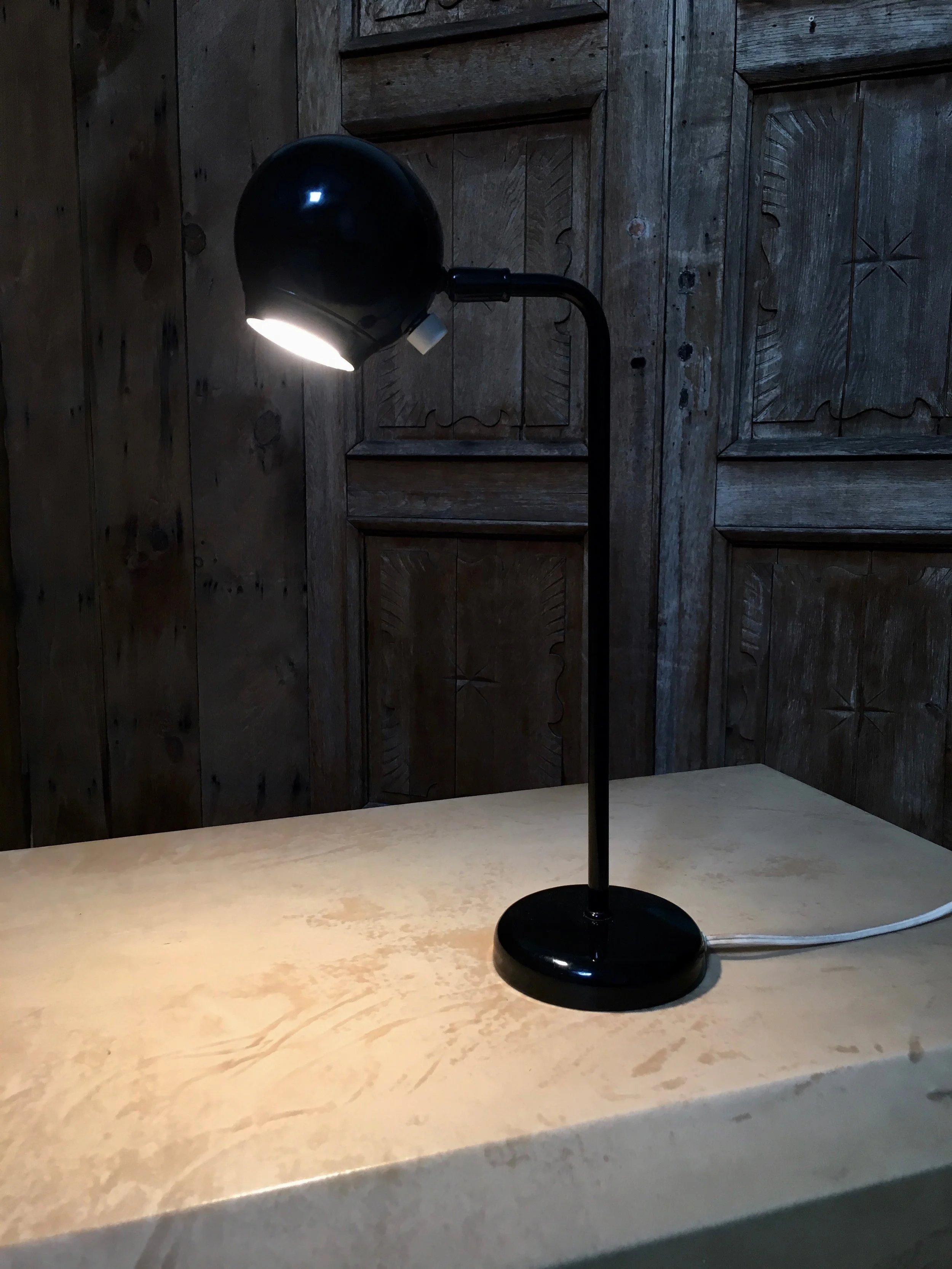 Eyeball Desk Lamp by Robert Sonneman for George Kovacs